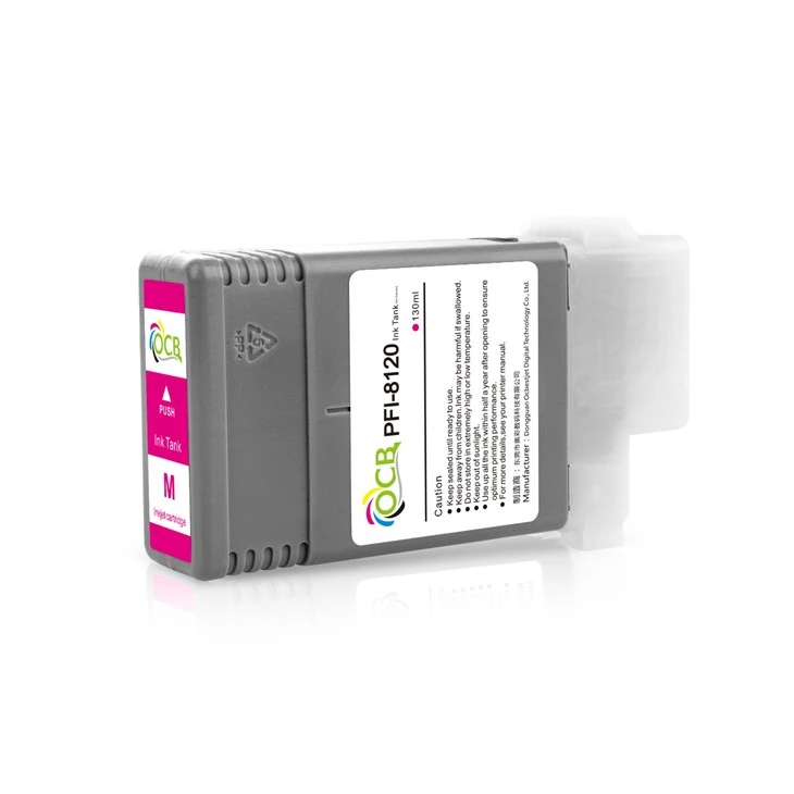 130ML PFI 8120 Compatible Ink Cartridge Filled WIth Pigment Ink With Chip For Canon TM-5200 TM-5205 TM-5300 TM-5300 MFP TM-5305