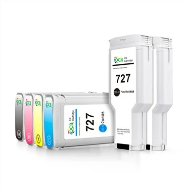 300ML 727 kompatible blækpatroner til HP T920 T1500 T2500 T930 T1530 T2530