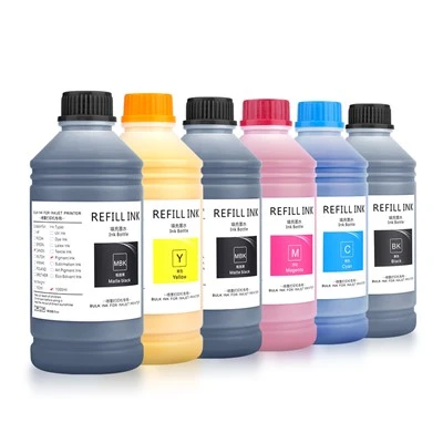 1000ML/flaske pigmentblæk til Canon 512 printer
