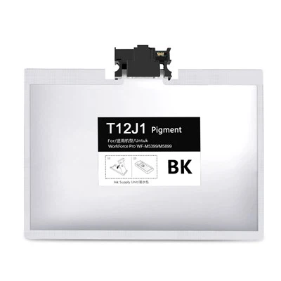 T12J blækpose med chip til Epson WorkForce Pro WF-M5899 WF-M5399 printer
